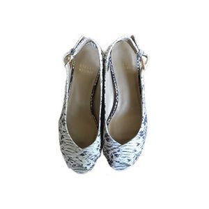 Stuart Weitzman snakeskin flats